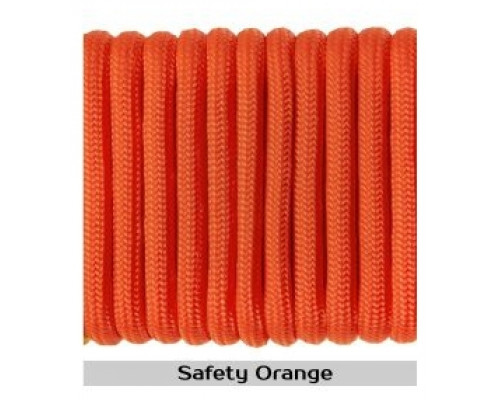 Paracord Guardian Paracord Type III 550 Safety Orange 1m.